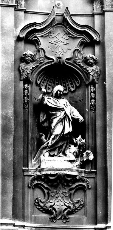 nicchia, serie - ambito italiano (secc. XVII/ XVIII)